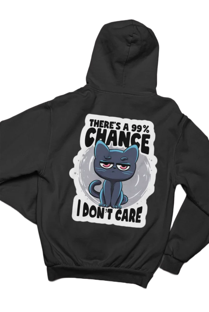 black cat lover Hoodie