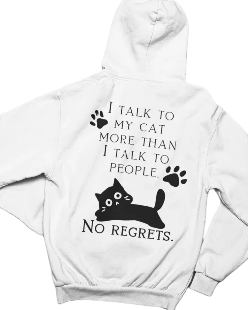 black cat lover Hoodie