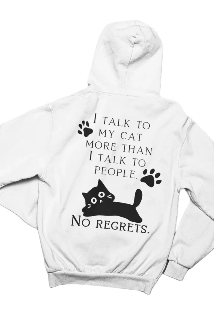black cat lover Hoodie