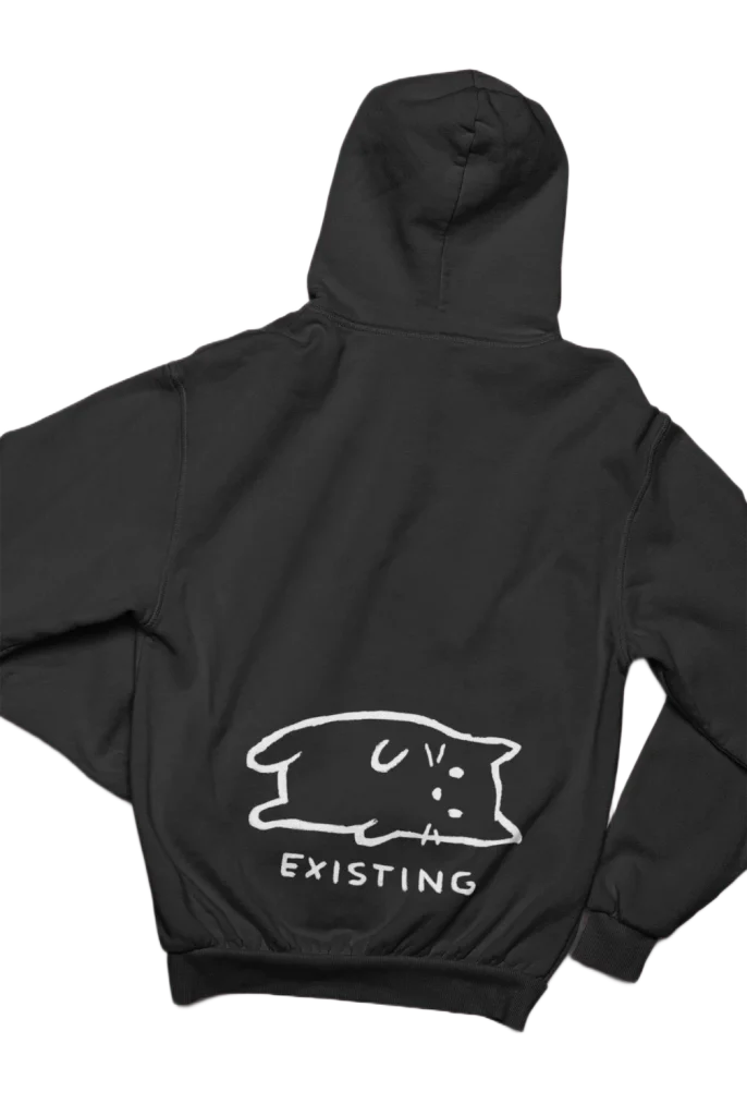 black cat lover Hoodie