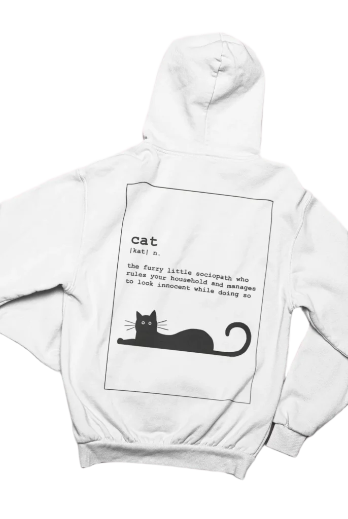 black cat lover Hoodie