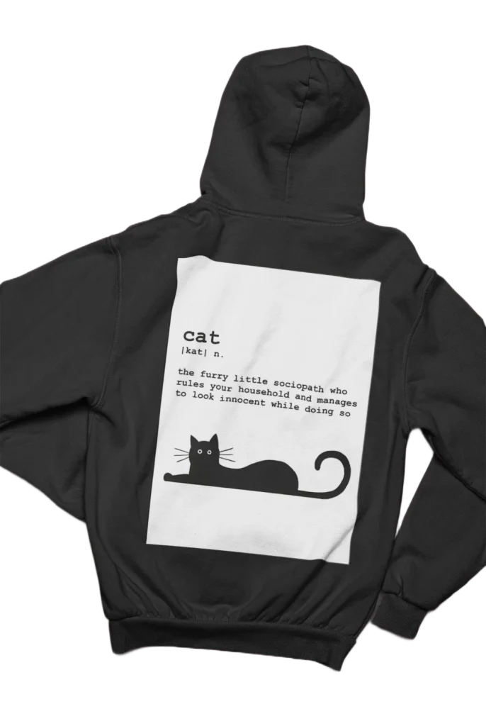 black cat lover Hoodie