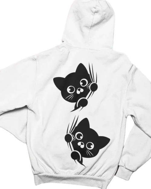 black cat lover Hoodie