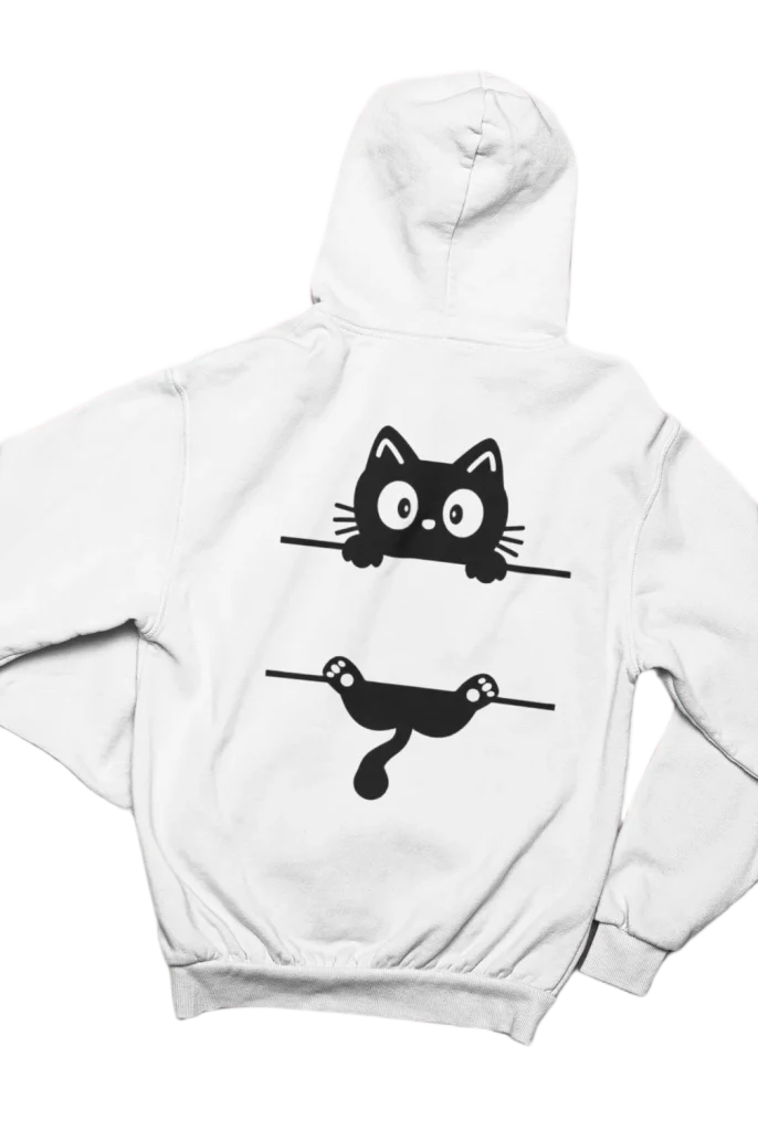 black cat lover Hoodie