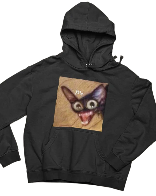 Crazy Cat Hoodie #59