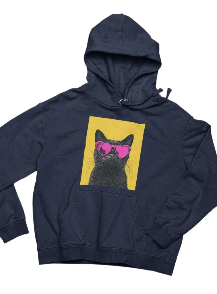 black cat lover Hoodie