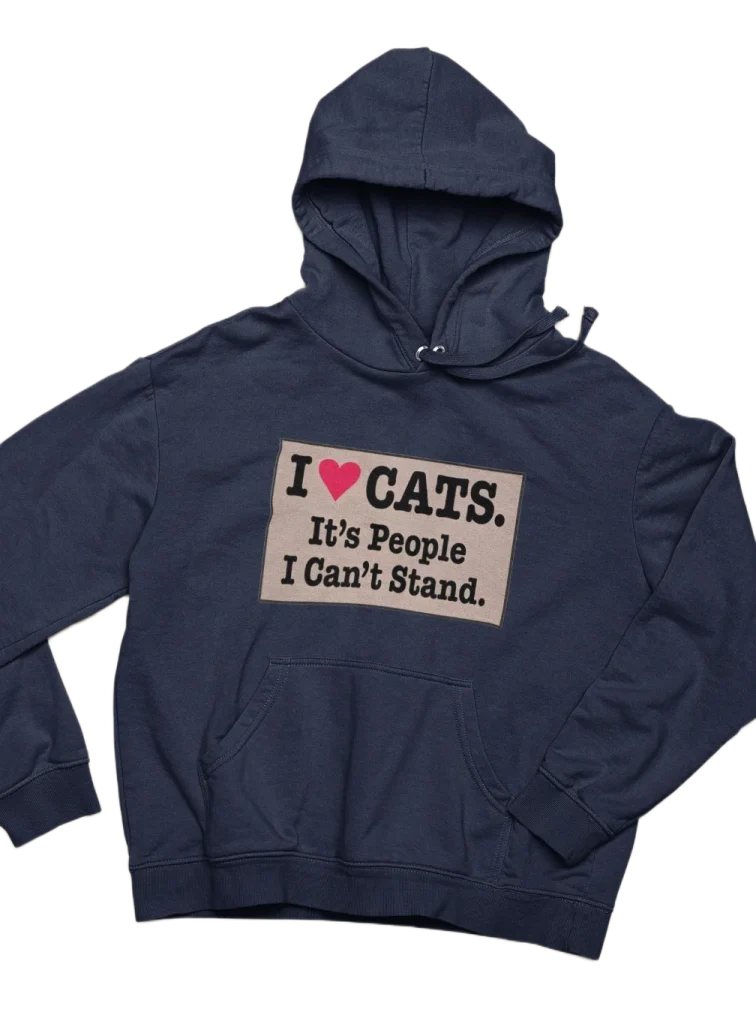 black cat lover Hoodie