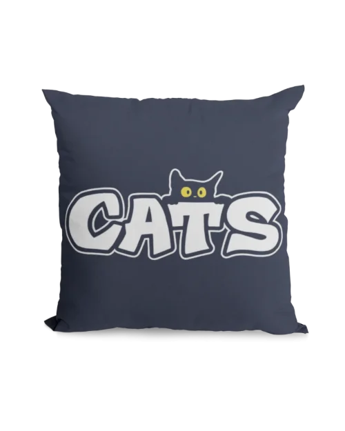Void Cat Pillowcase for black cat lovers