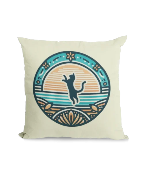 Void Cat Pillowcase for black cat lovers