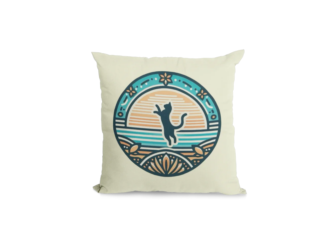 Void Cat Pillowcase for black cat lovers