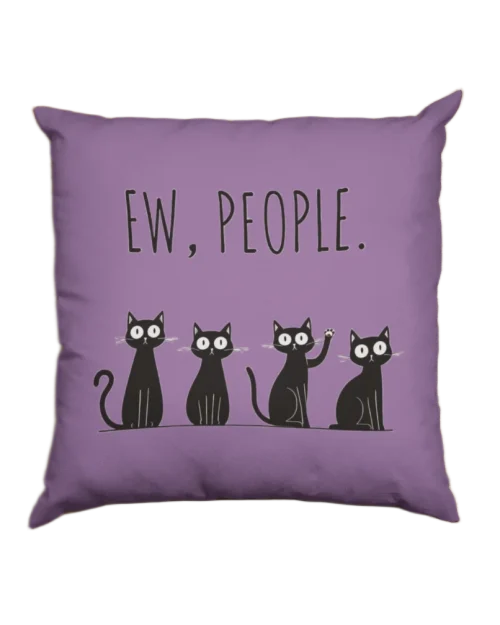 Ew People Void Cat Pillowcase #4