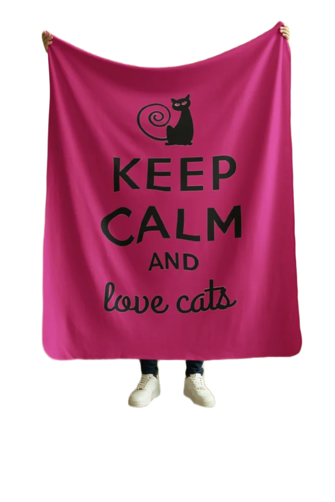 void cat lover blanket