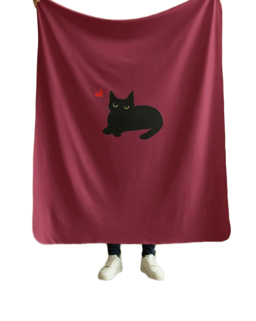 void cat lover blanket