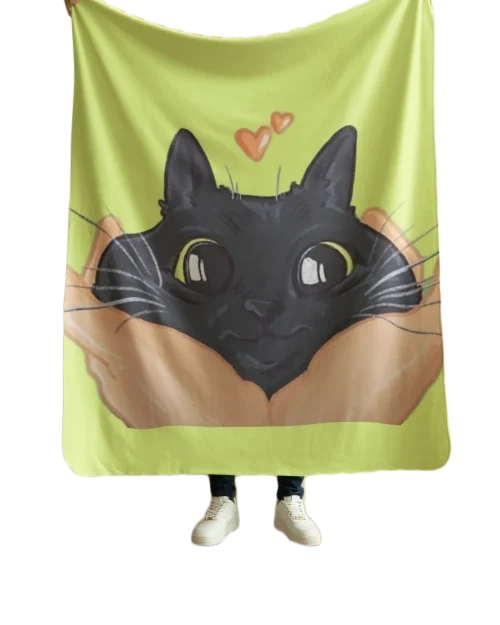 void cat lover blanket