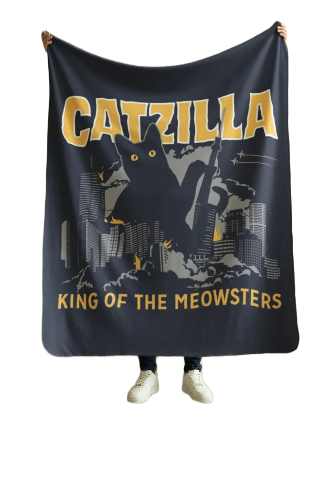 catzilla black cat lover banket