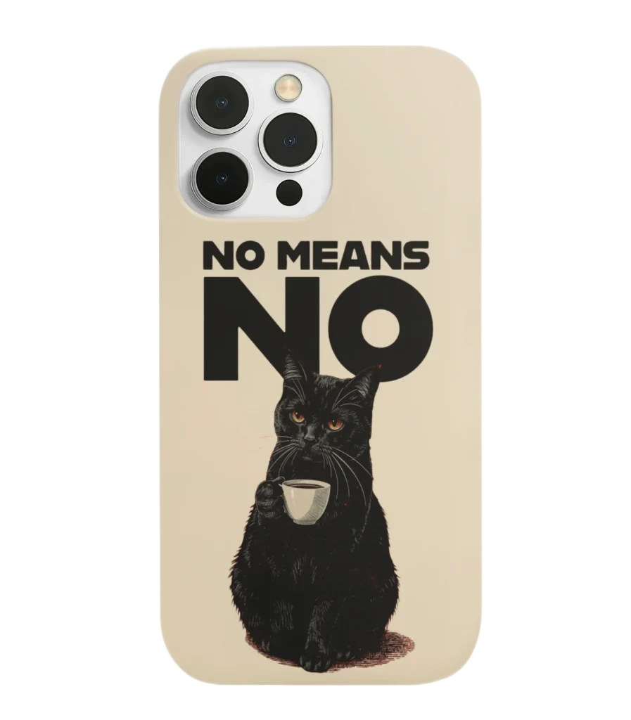 silicone tpu void cat lover phone case