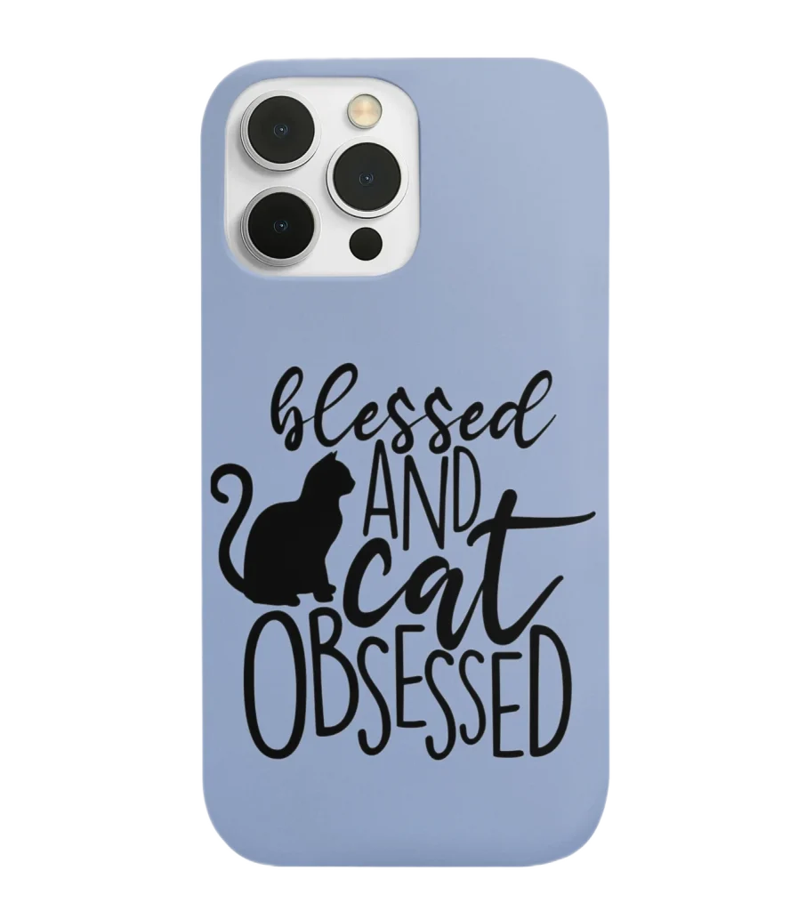silicone tpu void cat lover phone case