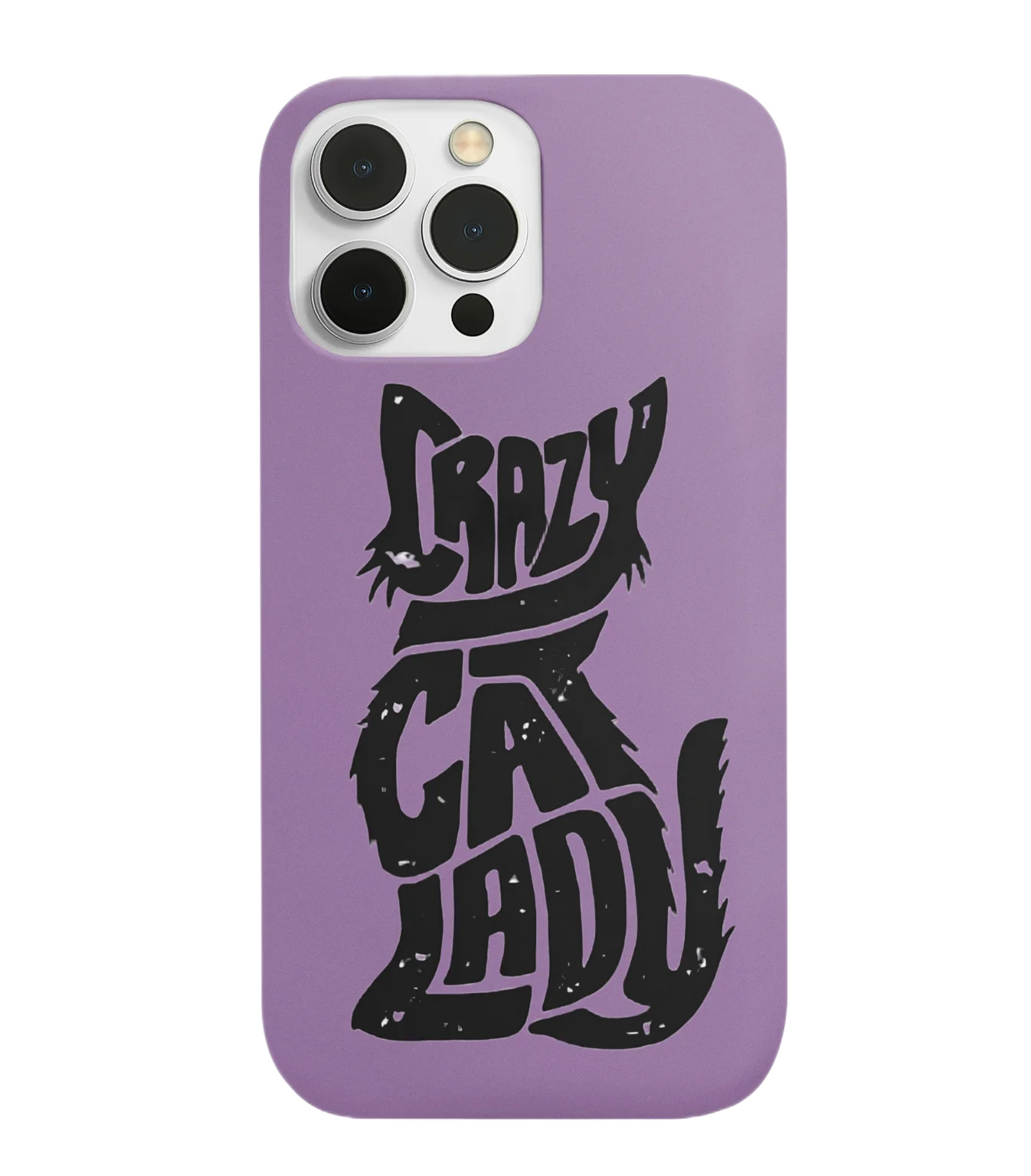 silicone tpu void cat lover phone case