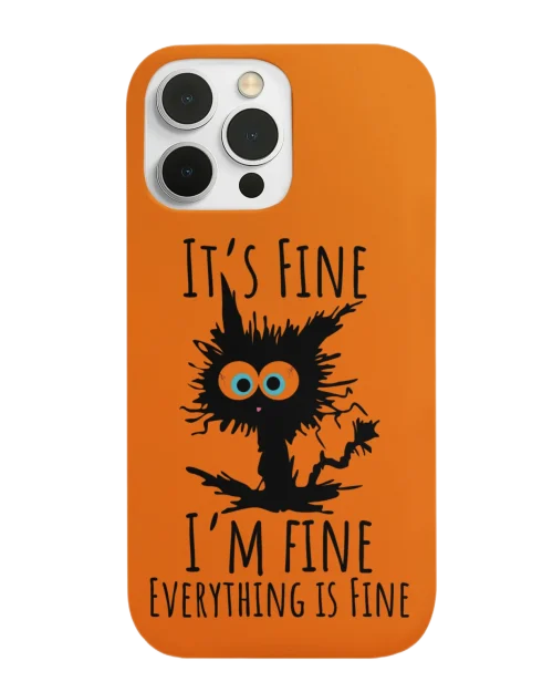 silicone tpu void cat lover phone case