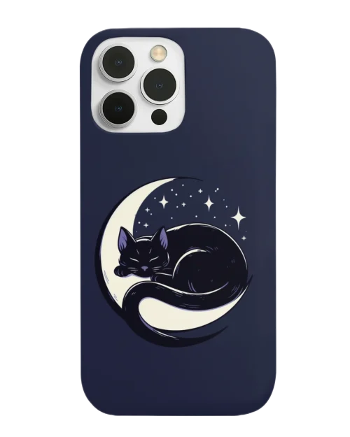 silicone tpu void cat lover phone case